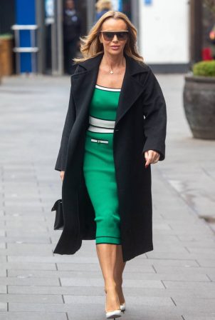 Amanda Holden - Spotted outside the Global Radio Studios in London
