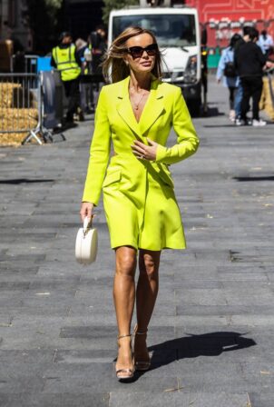 Amanda Holden - Spotted while leaving the Global Radio studios in London