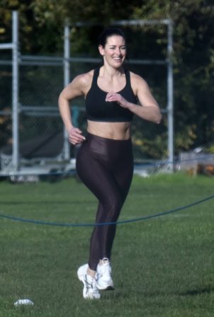 Amanda Lamb - Gym Workout in Richmond