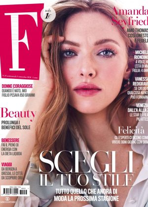 Amanda Seyfried - F Magazine (September 2018)