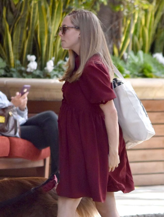 Amanda Seyfried Head to a Hotel in Beverly Hills