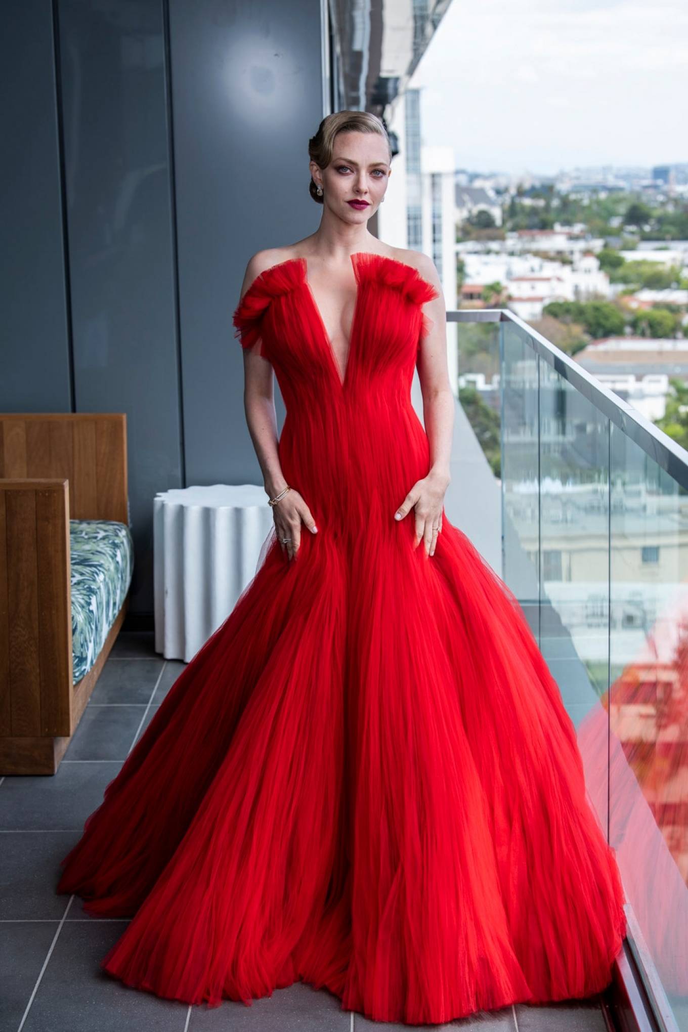 Amanda Seyfried - Oscar's 2021 preparation for Vogue 2021