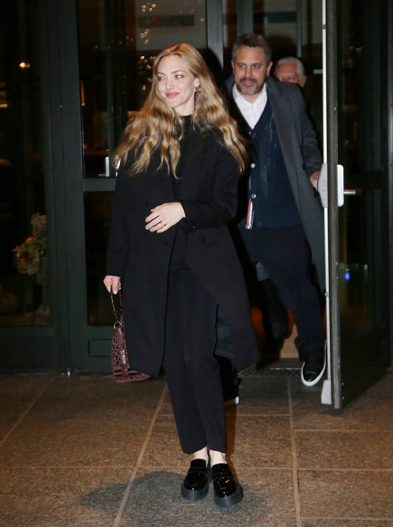 Amanda Seyfried - With husband Thomas Sadoski out in New York