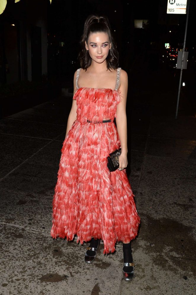 Amanda Steele at Dior Addict Lacquer Pump Launch Party in West Hollywood