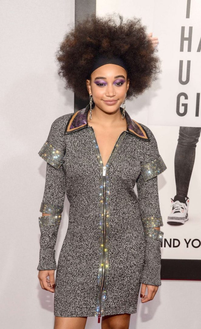 Amandla Stenberg - 'The Hate You Give' Premiere in New York