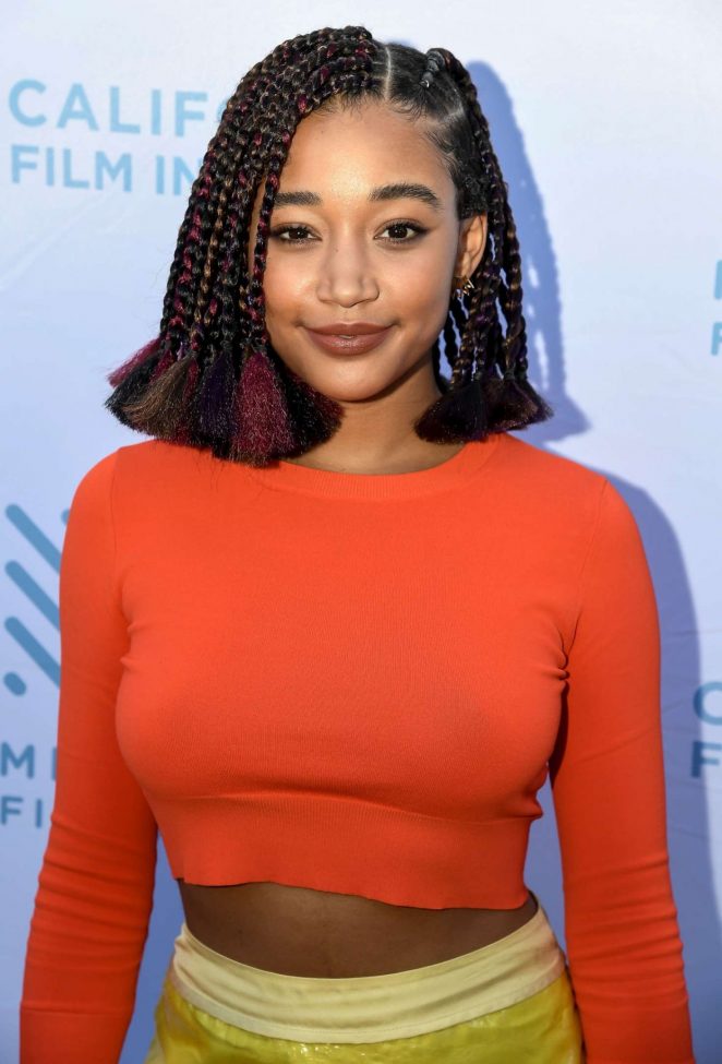 Amandla Stenberg - 'The Hate You Give' Screening at Mill Valley Film Festival