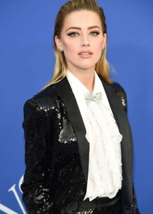 Amber Heard - 2018 CFDA Fashion Awards in Brooklyn