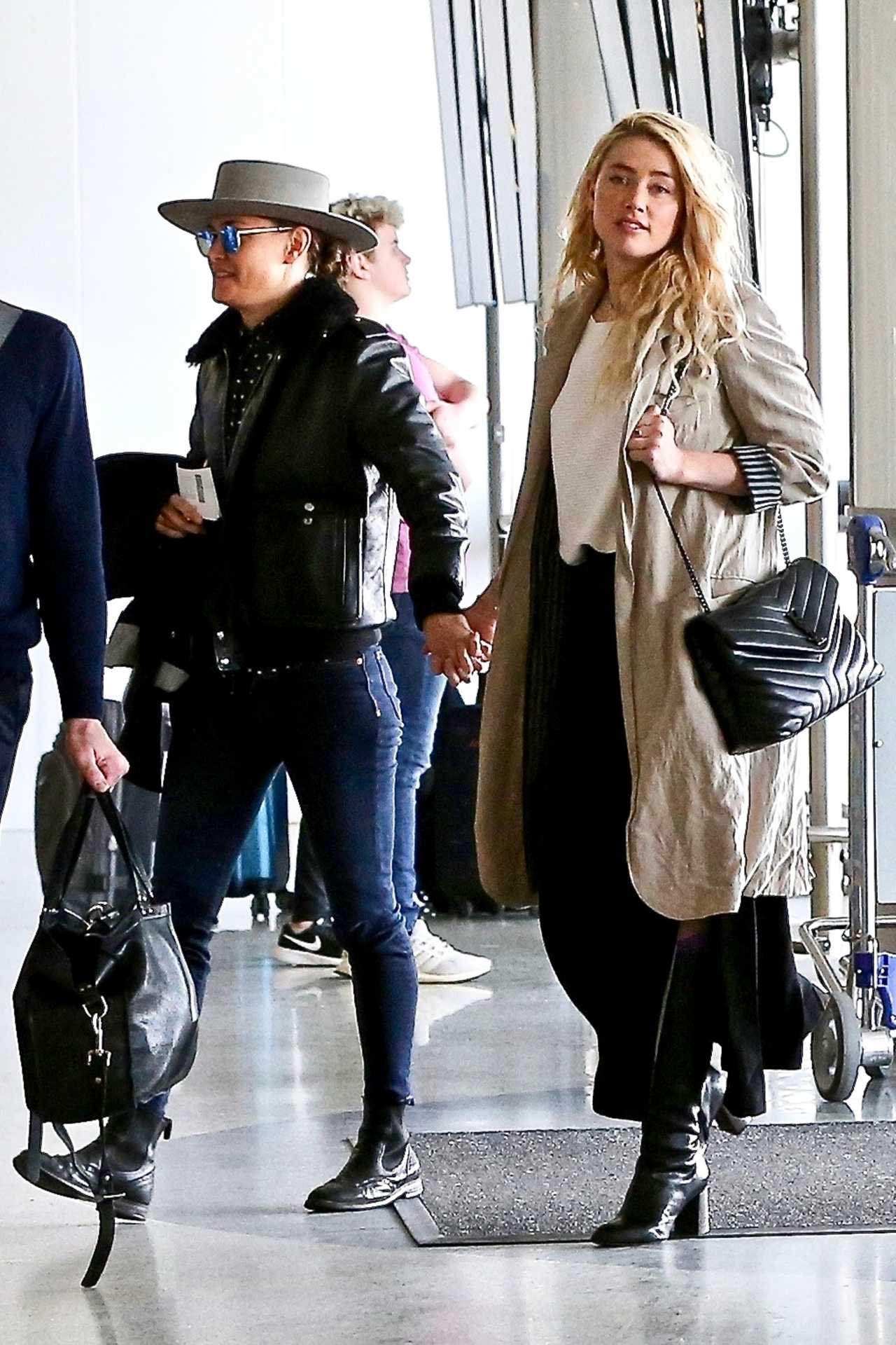Amber Heard 2020 : Amber Heard and Bianca Butti depart from ...