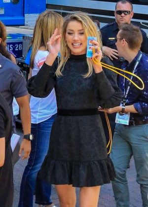 Amber Heard at 2018 Comic Con in San Diego