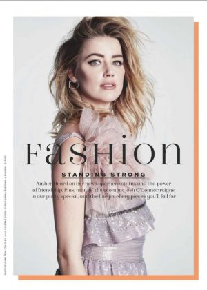 Amber Heard for Marie Claire UK Magazine (December 2018)