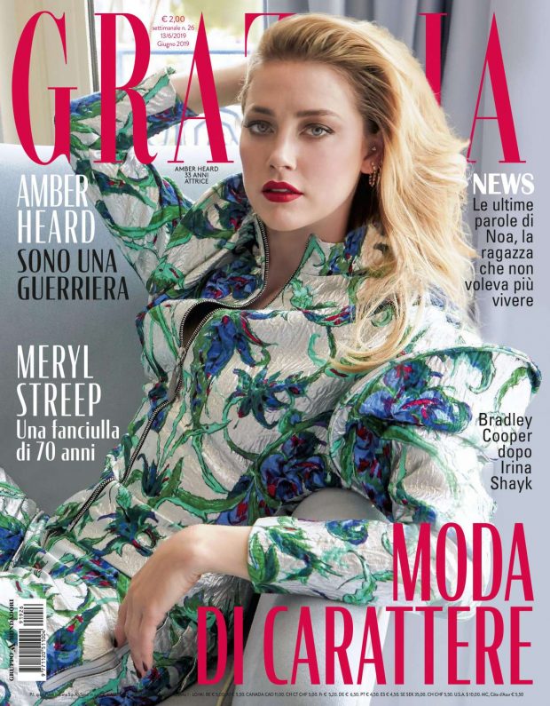 Amber Heard - Grazia Italy Magazine (June 2019)