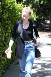 Amber Heard in Ripped Jeans - Out in Los Angeles