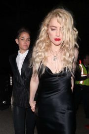 Amber Heard is seen arriving with her new girlfriend at 2020 the Oscars WME party