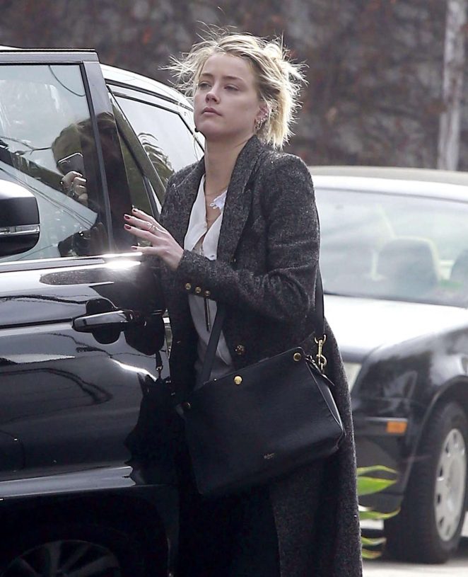 Amber Heard Out Shopping in West Hollywood