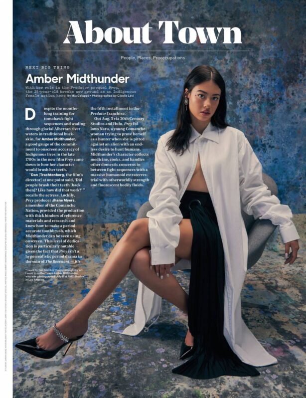 Amber Midthunder - The Hollywood Reporter (August 2022)