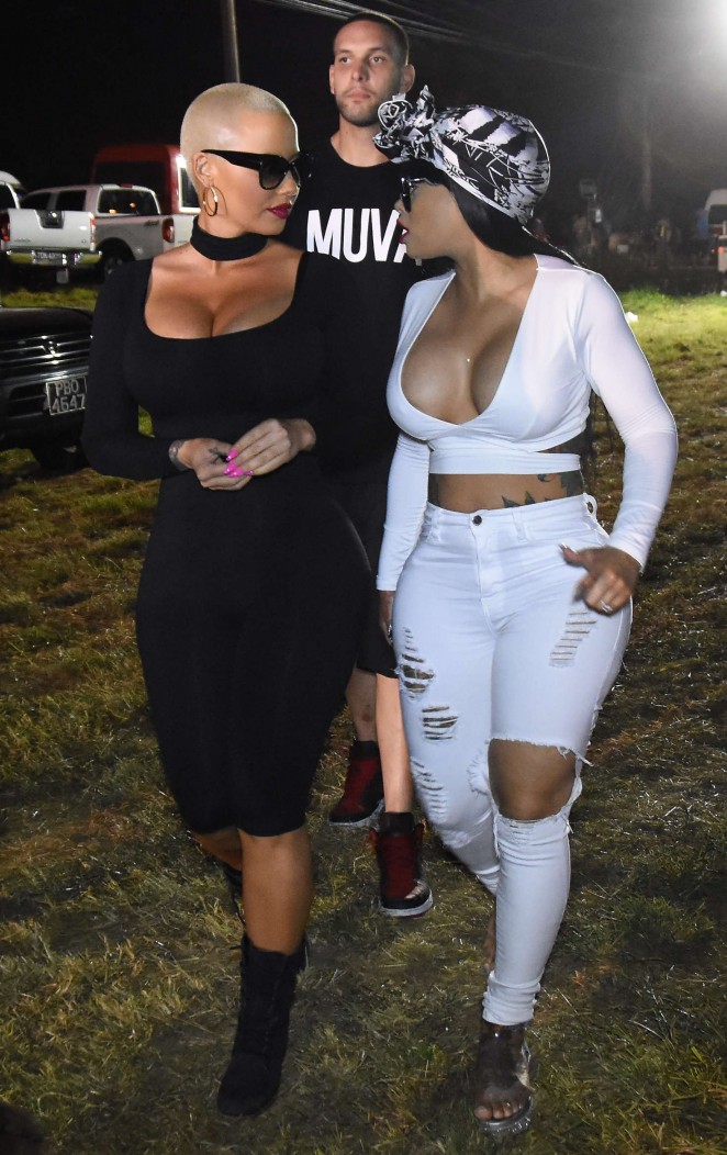 Amber Rose and Black Chyna - Continue the party in Trinidad