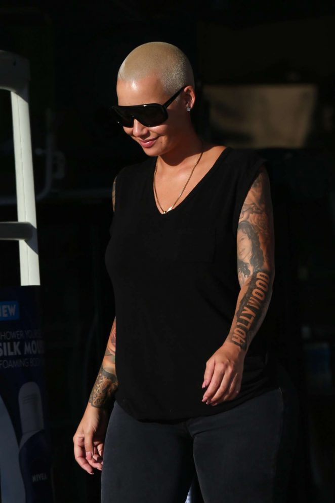 Amber Rose out and about in Miami
