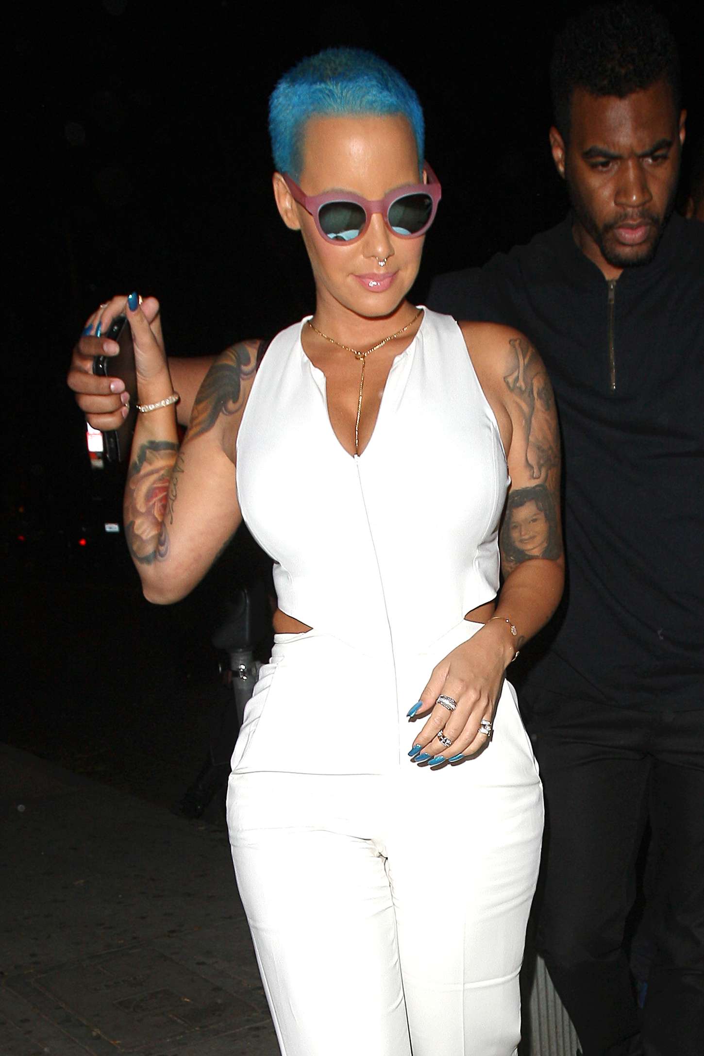 Amber Rose - Penthouse Night Club in West Hollywood