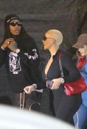 Amber Rose - Seen at the Bone Thugs-N-Harmony show in Los Angeles