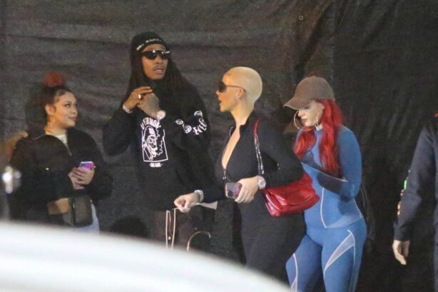 Amber Rose - Seen at the Bone Thugs-N-Harmony show in Los Angeles