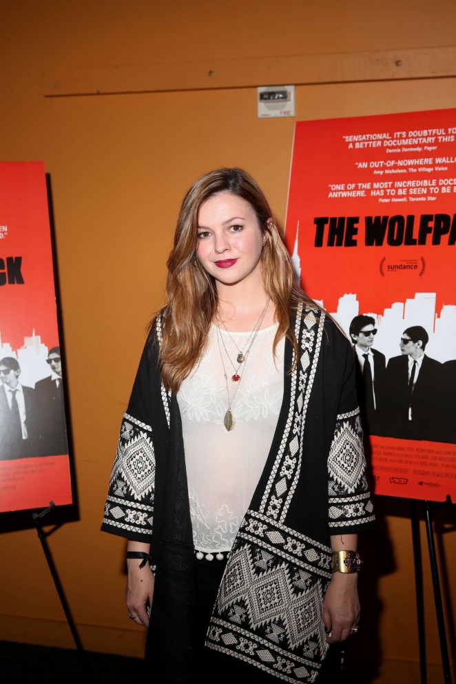Amber Tamblyn - 'The Wolfpack' Premiere in NYC