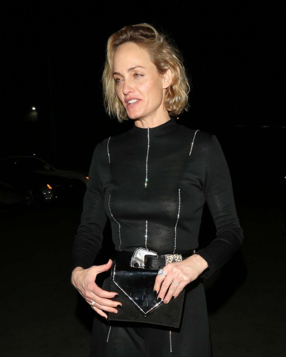 Amber Valletta bring in New Year in West Hollywood