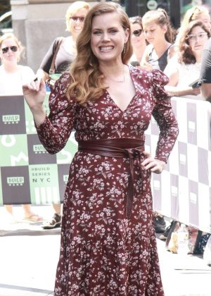 Amy Adams at the AOL Build Series in New York City