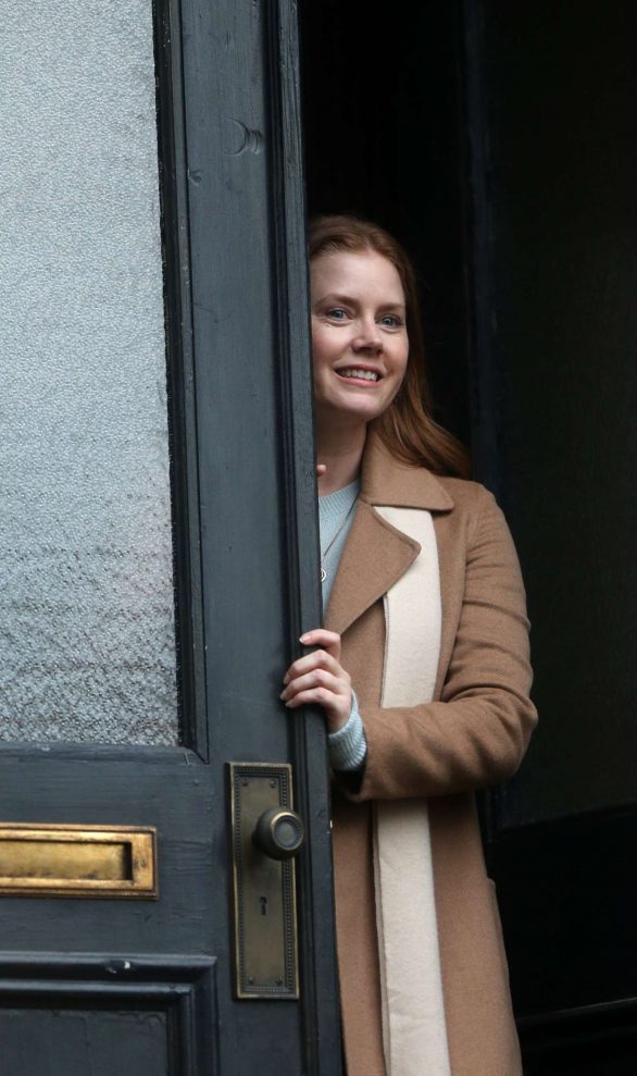 Amy Adams - Filming 'The Woman In The Window' in New York