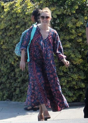 Amy Adams in Long Dress out in LA