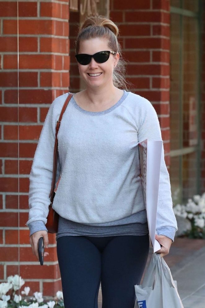 Amy Adams in Spandex - Out in Beverly Hills
