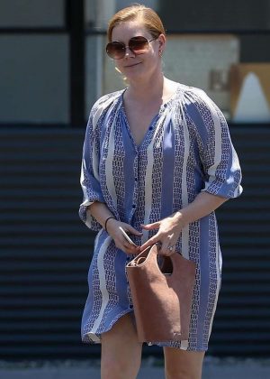 Amy Adams - Leaving an office building in Beverly Hills