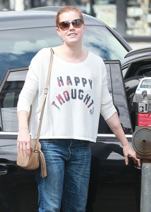 Amy Adams in Jeans Out in Studio City