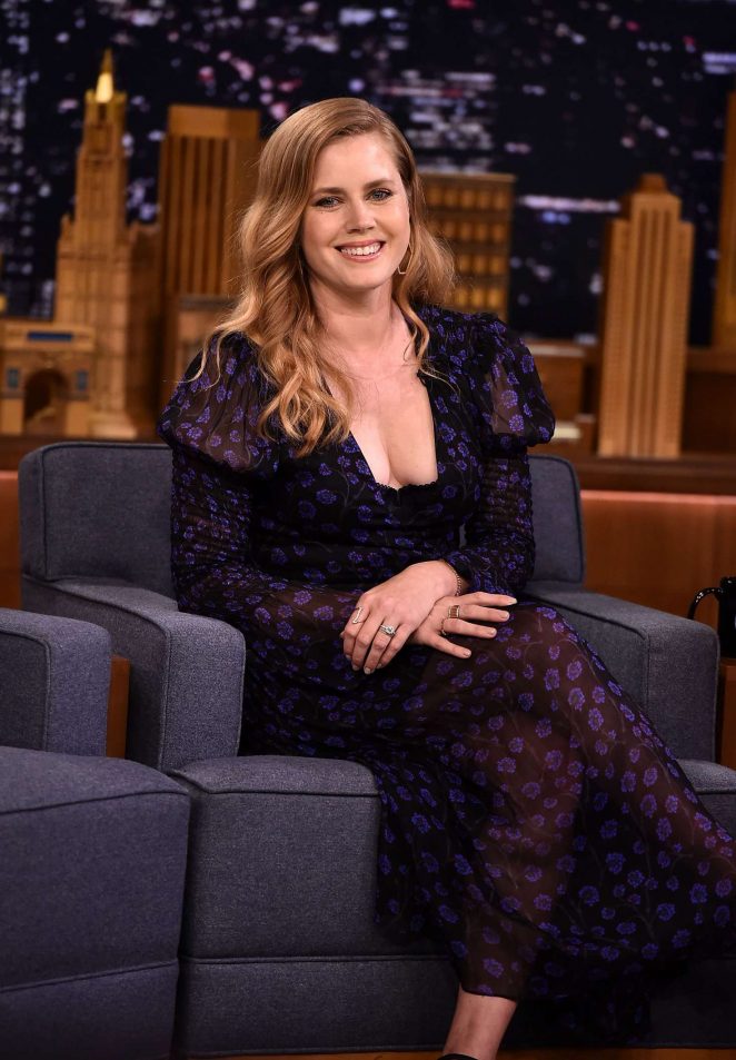 Amy Adams - Visits 'The Tonight Show Starring Jimmy Fallon' in NY