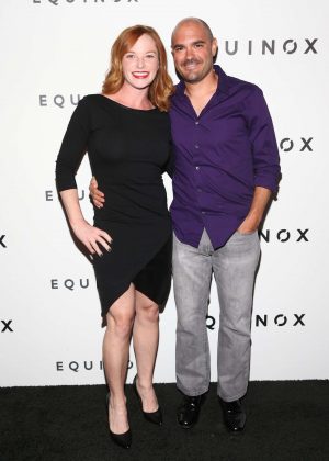 Amy Dixon - Equinox Hollywood Body Spectacle Event in LA