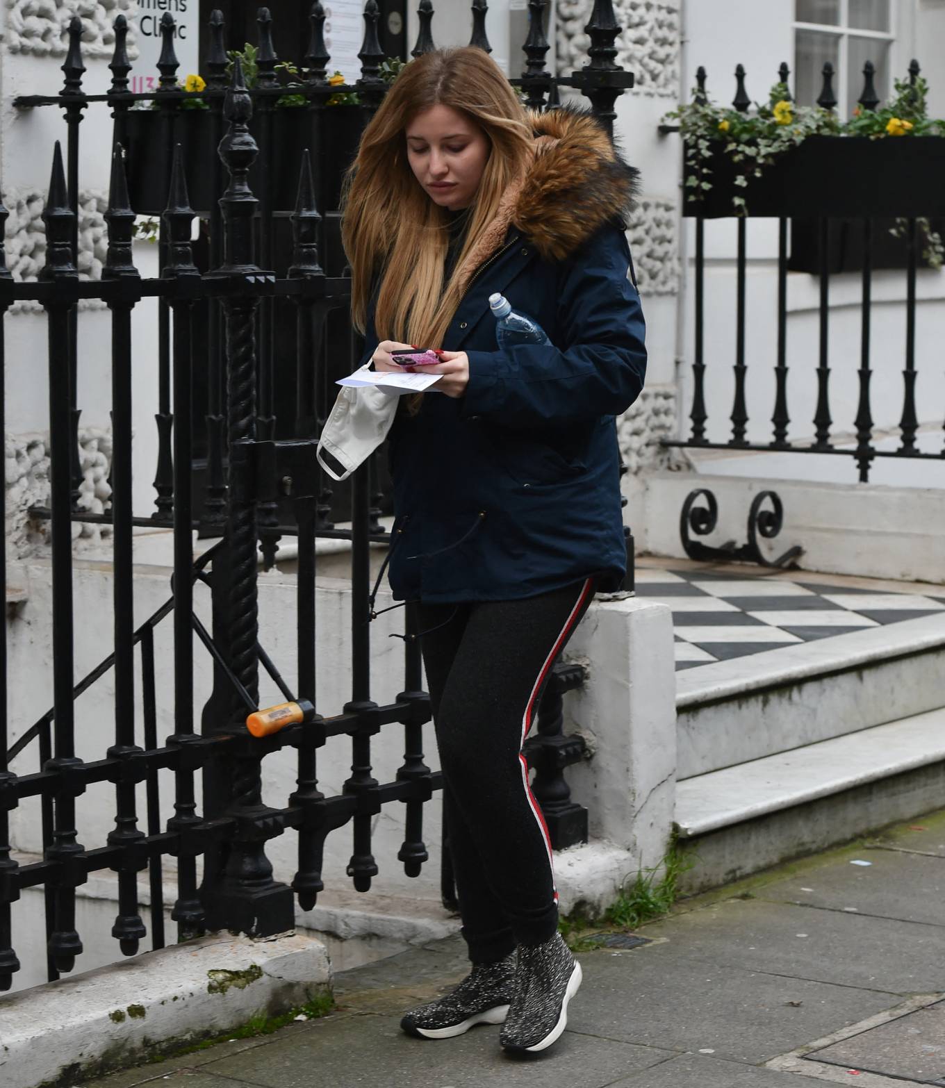 Amy Hart 2021 : Amy Hart – Spotted leaving a family planning clinic in London-11