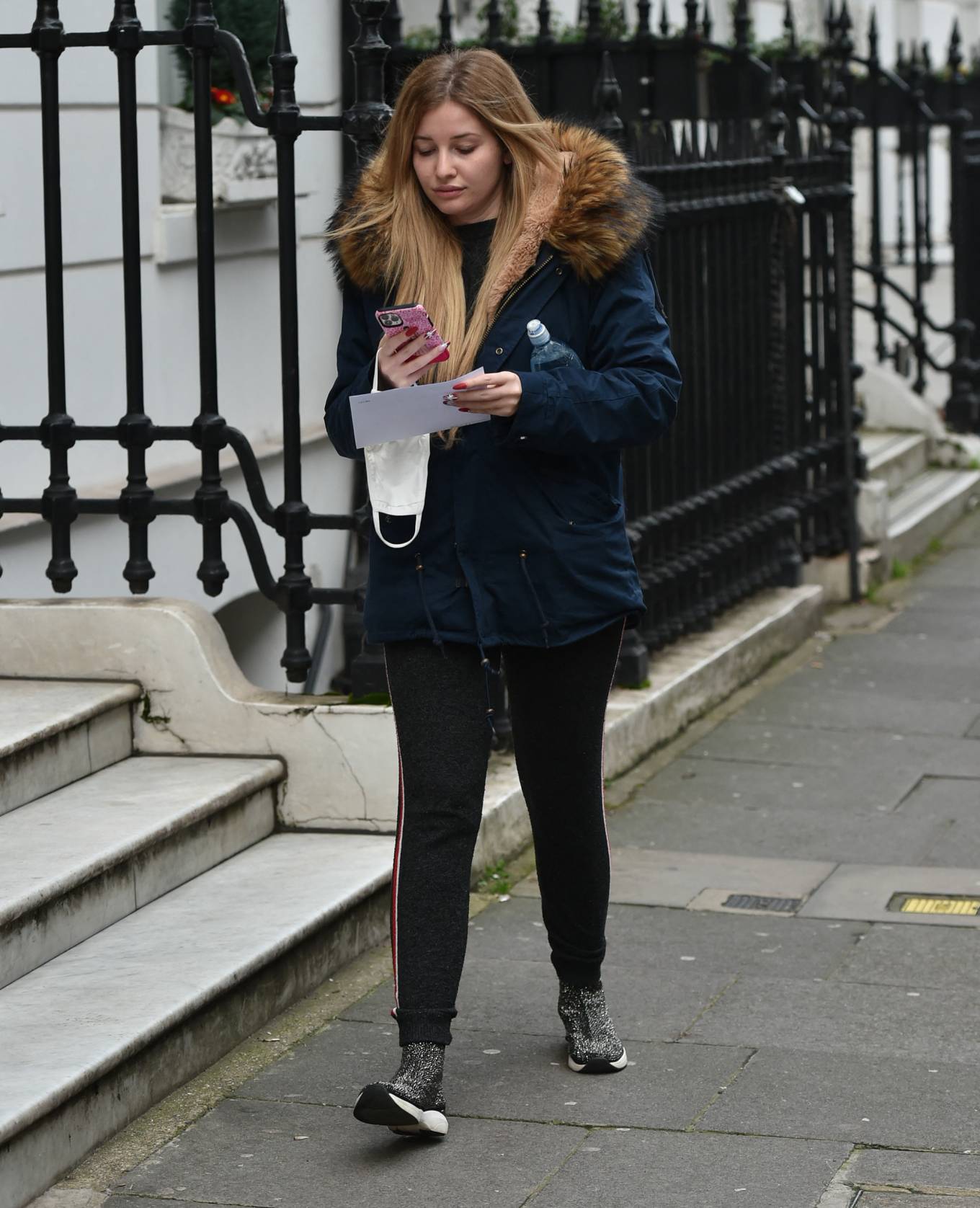 Amy Hart 2021 : Amy Hart – Spotted leaving a family planning clinic in London-15