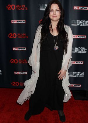 Amy Lee - Live Nation Launches National Concert Week in New York