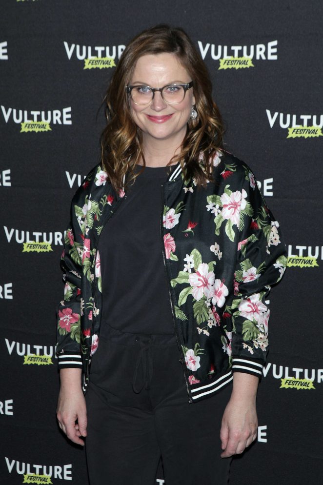 Amy Poehler - Table Read For Difficult People at 2016 Vulture Festival in New York