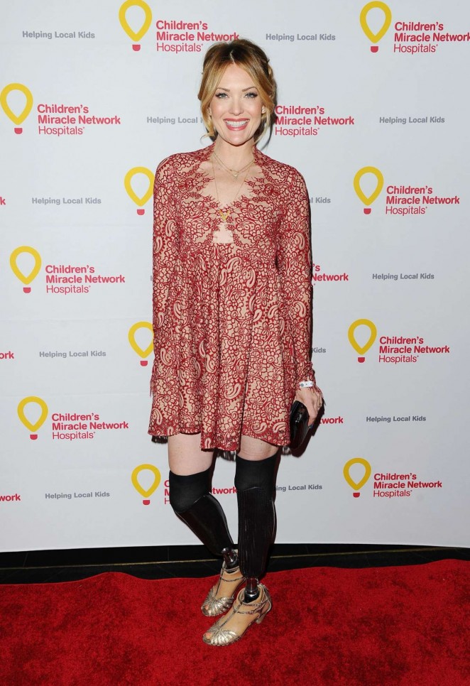Amy Purdy - Children's Miracle Network Hospitals' Winter Wonderland Ball in Hollywood