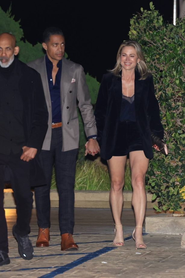 Amy Robach - Seen at iHeart Podcast Dinner Party in Malibu