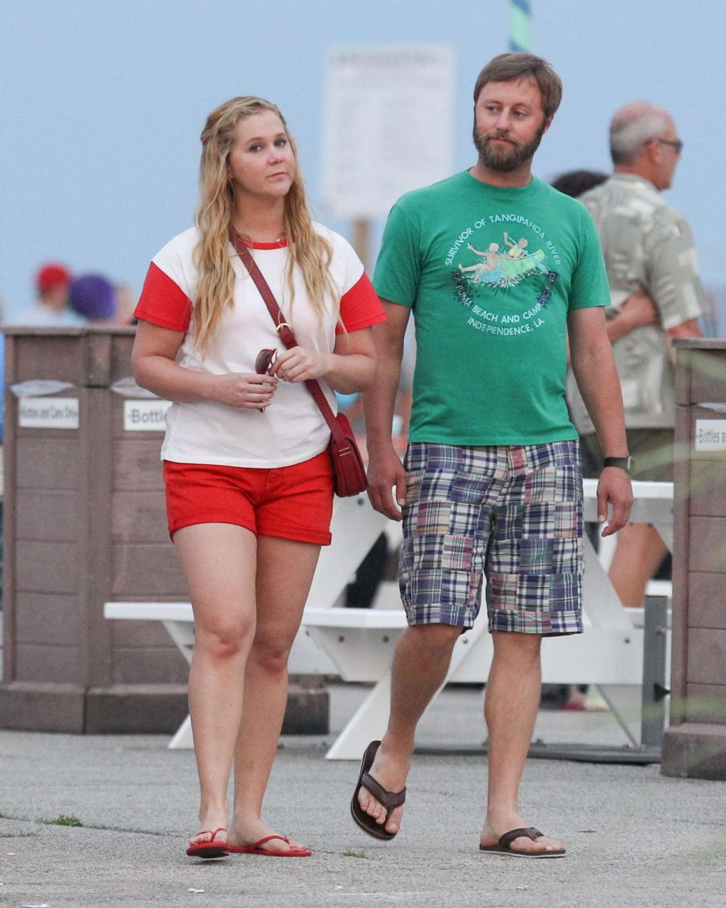 Amy Schumer and Rory Scovel out in Salisbury
