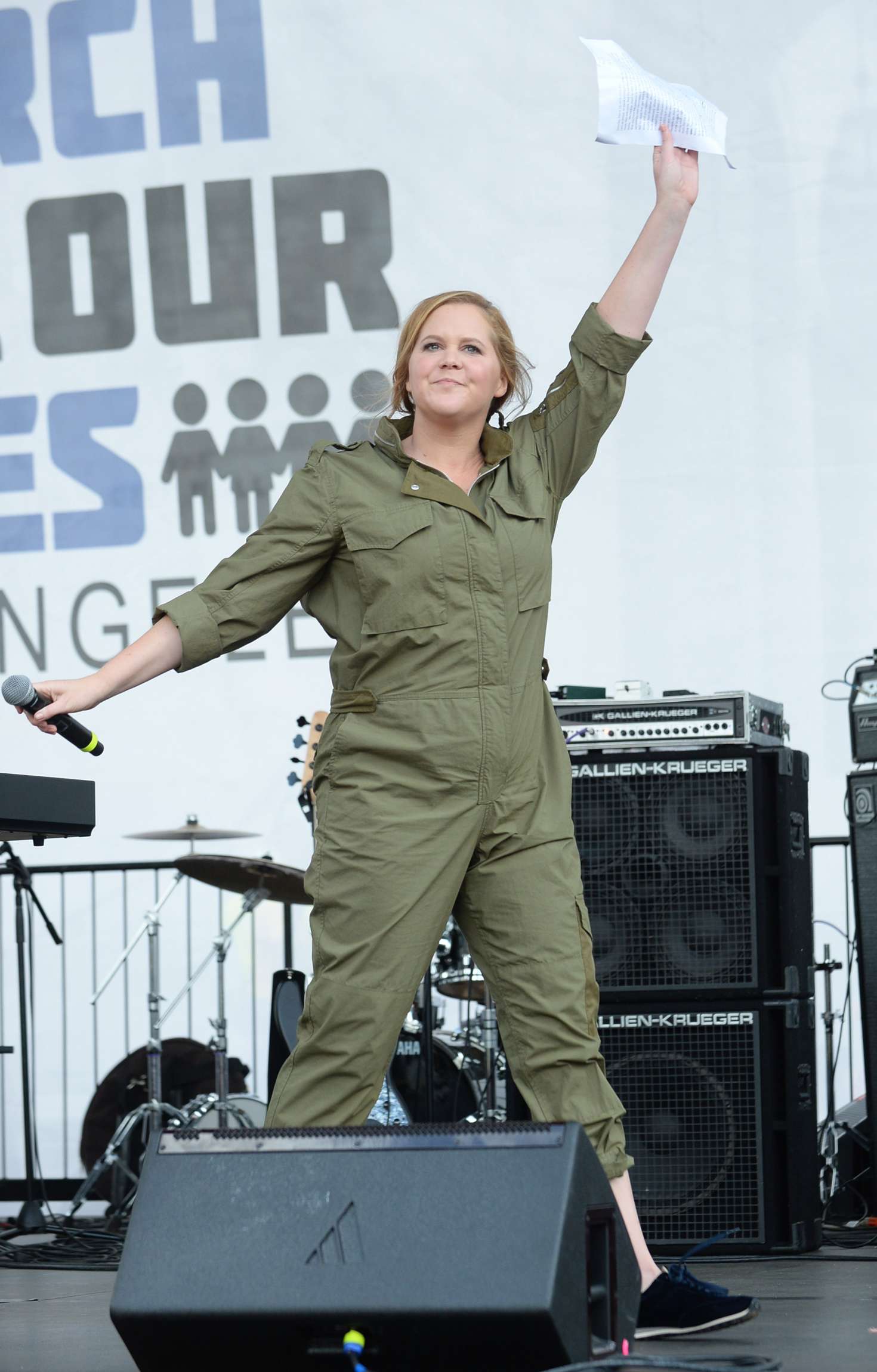 Amy Schumer - March at the anti-gun 'March For Our Lives' in LA