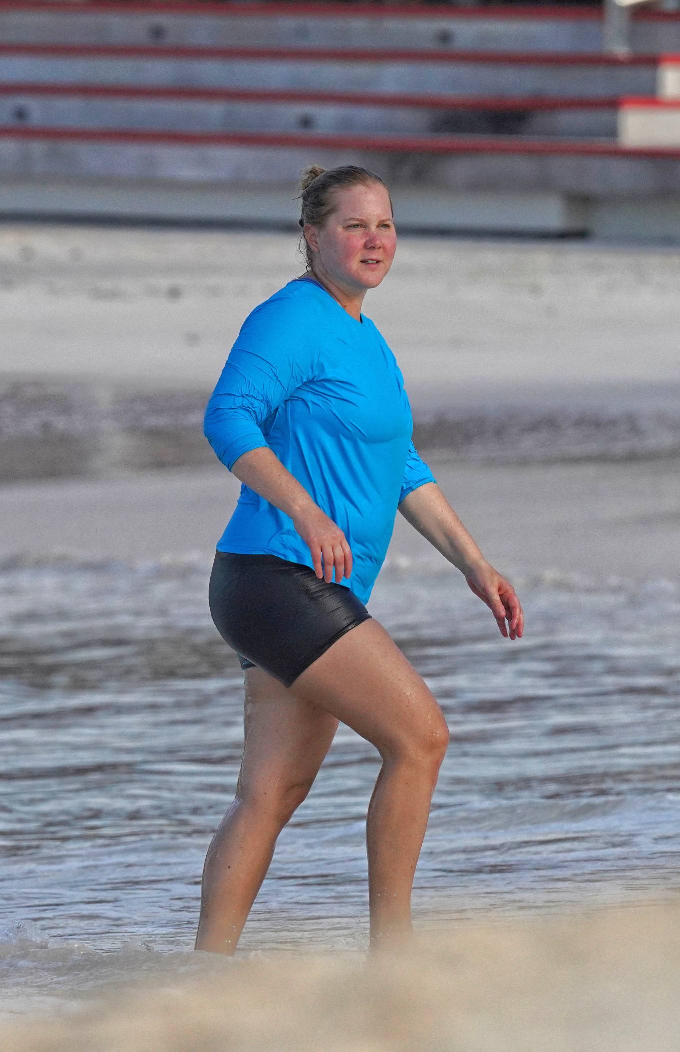 Amy Schumer 2022 : Amy Schumer – Seen at the beach in Saint Barts-12
