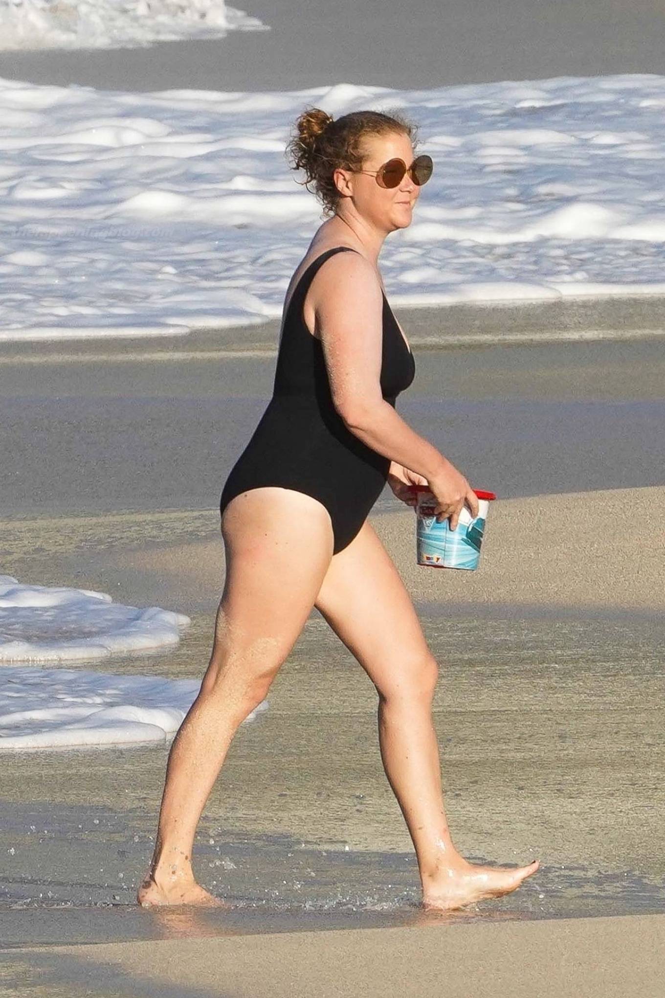 Amy Schumer - Seen on the beach in St. Barths