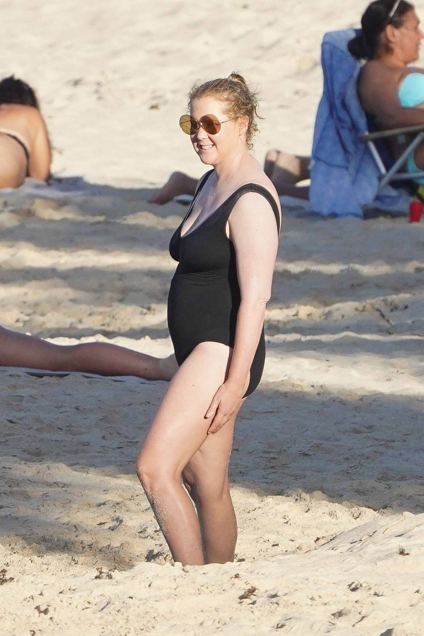 Amy Schumer - Seen on the beach in St. Barths.