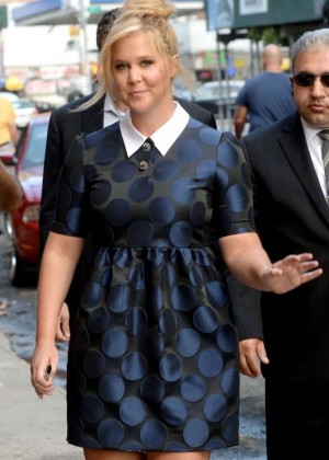 Amy Schumer - Visits 'The Daily Show' in NYC