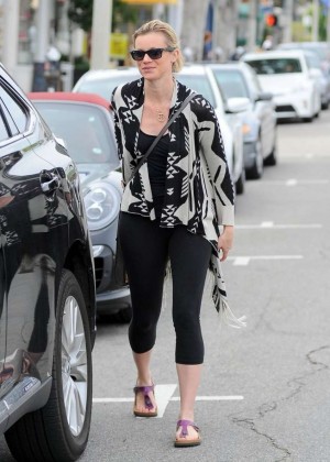 Amy Smart in Leggings - out in West Hollywood