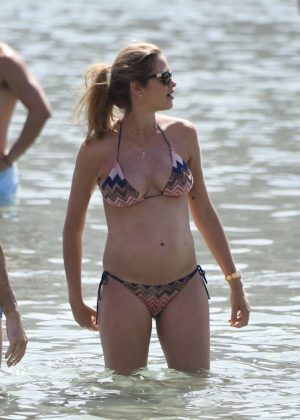 Ana Beatriz Barros in Bikini on holiday in Mykonos