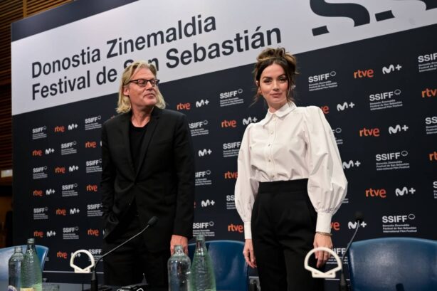 Ana de Armas - attends Blonde press conference at San Sebastian International Film Festival 2022