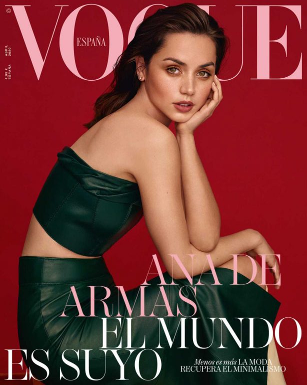 Ana de Armas for Vogue Espana Cover (April 2020)